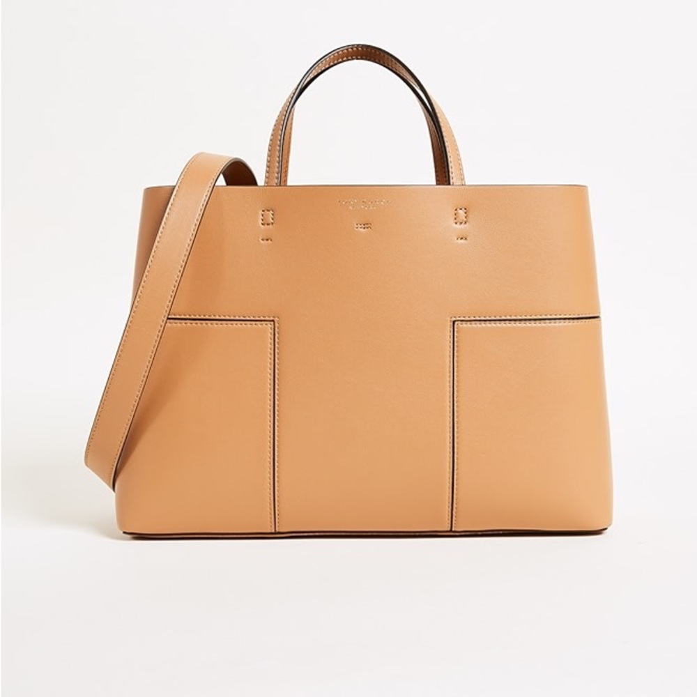 Tory Burch Block T Triple Compartment Tote